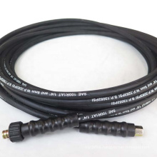 Steel Wire Braided Hydraulic Hose High Pressure Car Washer Hose